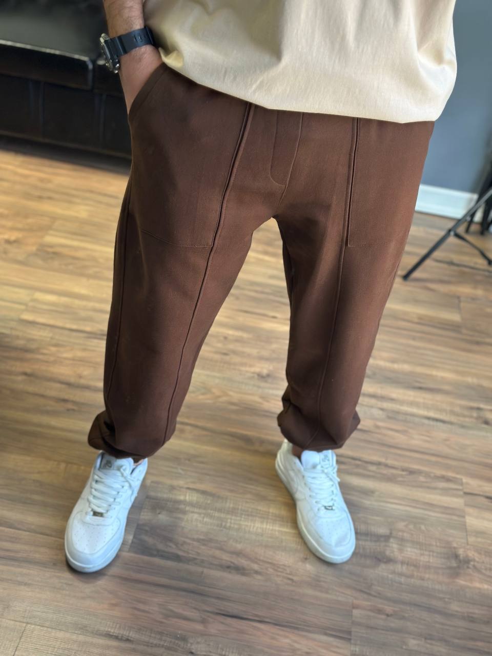 شلوار جاگر دورس دو نخ