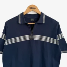 پولوشرت نیم زیپ مردانه بافت نازک – ترند بهار و تابستان