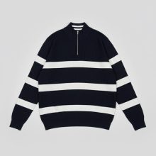 بلوز بافت مردانه نیم زیپ